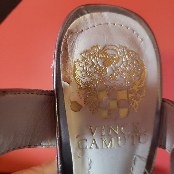 Stylish Silver Wedge Sandals - Picture 6 of 9